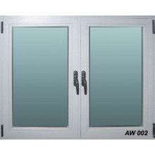 Energy Saving Double Plastic PVC Casement Glass Window